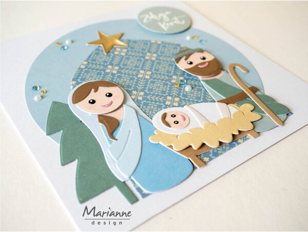 Marianne Design Collectable by Marleen Nativity Set (COL1576)
