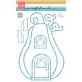 Marianne Design Craft Stencil by Marleen Pumpkin Cottage (PS8189)