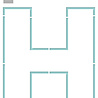 Marianne Design Craft Stencil H-Letter (PS8190) Marianne Design Craft Stencil H-Letter (PS8190)