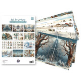 Marianne Design Art Journaling & Card Making Backgrounds by Fairybells Winter Set (FB2506)