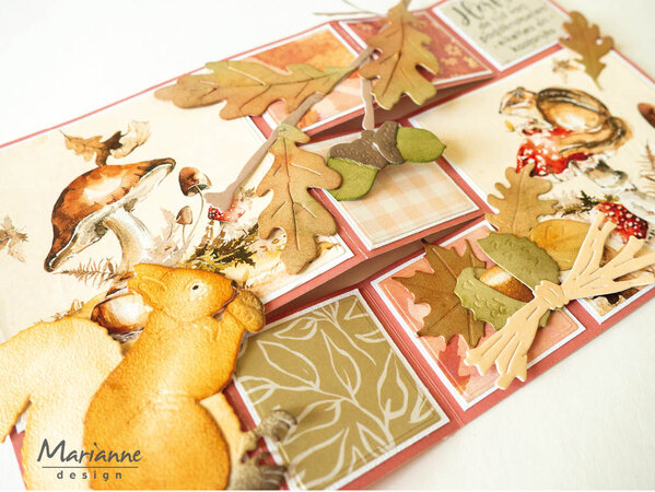 Marianne Design Creatable Lay Out Stair Card (LR0926) Marianne Design Creatable Lay Out Stair Card (LR0926)