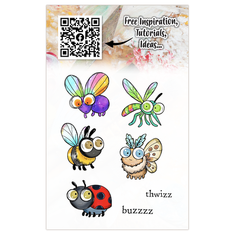 Aall and Create Witchlets & Weirdlings A7 Stamp Set Creepy Crawlies (AALL-TP-1301) Aall and Create Witchlets & Weirdlings A7 Stamp Set Creepy Crawlies (AALL-TP-1301)