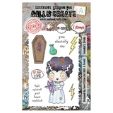 Aall and Create Witchlets & Weirdlings A7 Stamp Set Frankie's Bride (AALL-TP-1300)