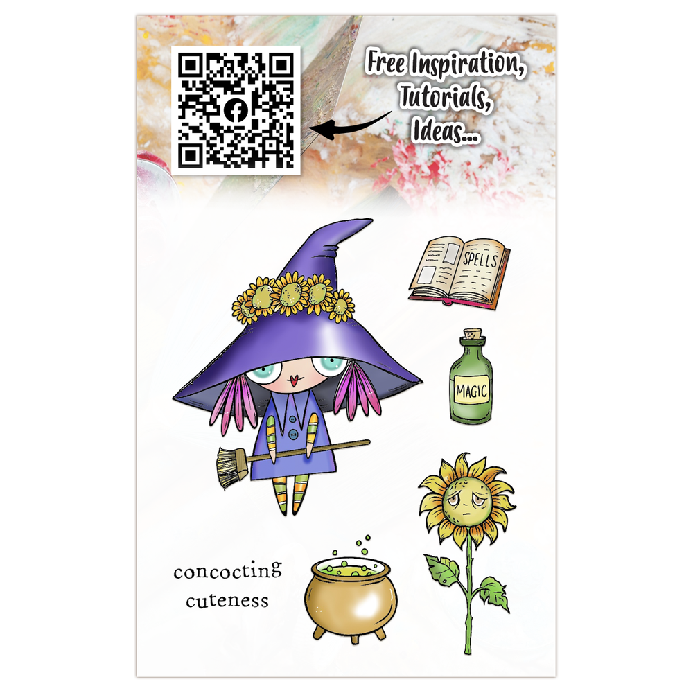Aall and Create Witchlets & Weirdlings A7 Stamp Set Wee Witch (AALL-TP-1297) Aall and Create Witchlets & Weirdlings A7 Stamp Set Wee Witch (AALL-TP-1297)