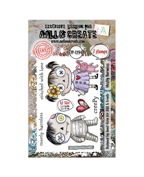 Aall and Create Witchlets & Weirdlings A7 Stamp Set Mostly Harmless (AALL-TP-1294) Aall and Create Witchlets & Weirdlings A7 Stamp Set Mostly Harmless (AALL-TP-1294)