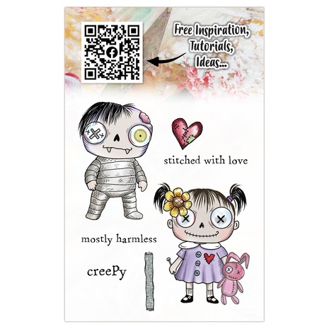 Aall and Create Witchlets & Weirdlings A7 Stamp Set Mostly Harmless (AALL-TP-1294) Aall and Create Witchlets & Weirdlings A7 Stamp Set Mostly Harmless (AALL-TP-1294)