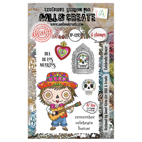 Aall and Create Witchlets & Weirdlings A7 Stamp Set Celebrate Honor (AALL-TP-1292) Aall and Create Witchlets & Weirdlings A7 Stamp Set Celebrate Honor (AALL-TP-1292)