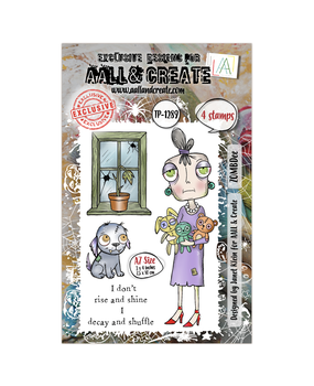 Aall and Create Witchlets & Weirdlings A7 Stamp Set ZOMBDee (AALL-TP-1289) Aall and Create Witchlets & Weirdlings A7 Stamp Set ZOMBDee (AALL-TP-1289)