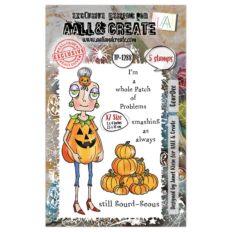Aall and Create Witchlets & Weirdlings A7 Stamp Set GourDee (AALL-TP-1288) Aall and Create Witchlets & Weirdlings A7 Stamp Set GourDee (AALL-TP-1288)