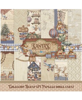 Papers For You Santa's Workshop 6x6 Inch Scrap Paper Pack (24pcs) (PFY-15167)