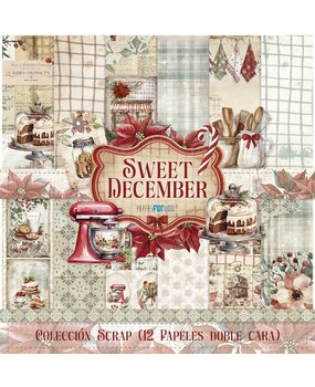 Papers For You Sweet December 12x12 Inch Scrap Paper Pack (12pcs) (PFY-15318)