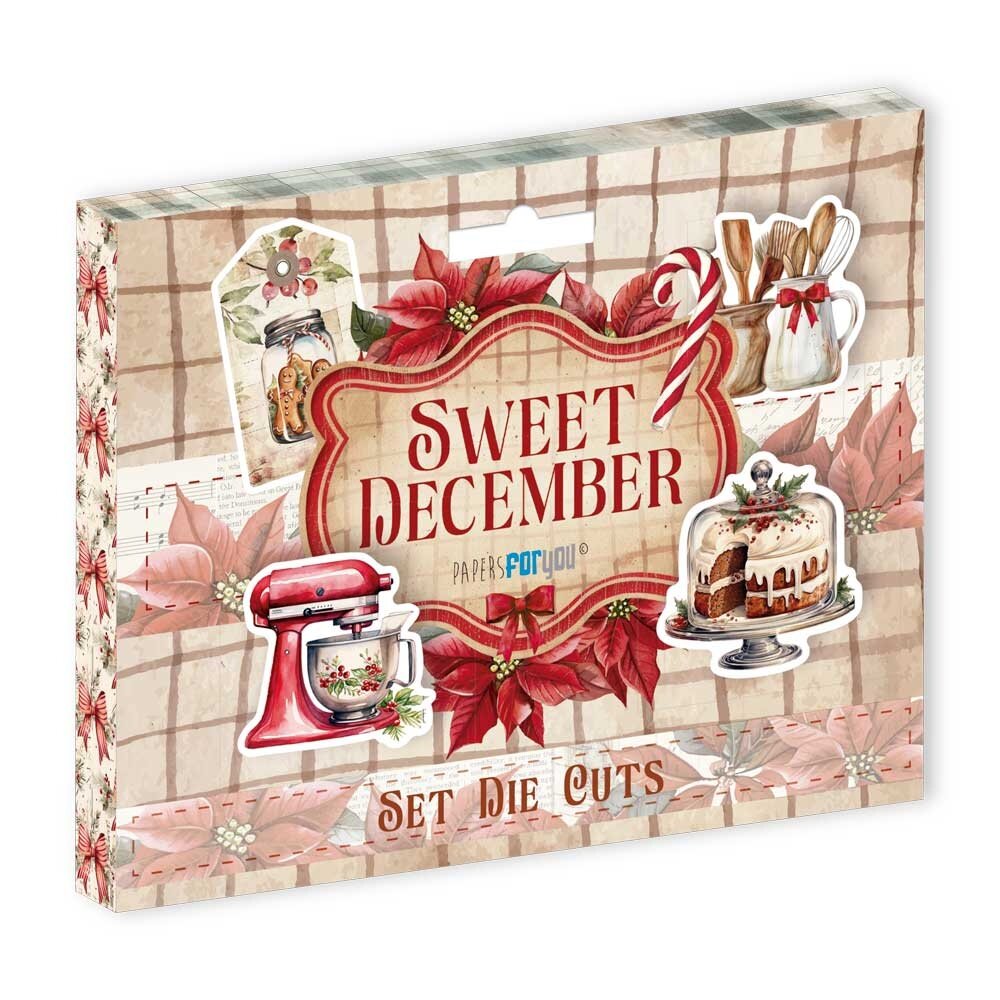 Papers For You Sweet December Die Cuts (16pcs) (PFY-15363) Papers For You Sweet December Die Cuts (16pcs) (PFY-15363)