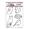 Ranger Dina Wakley MEdia Cling Stamps Woodland (MDR89261) Ranger Dina Wakley MEdia Cling Stamps Woodland (MDR89261)