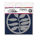 Ranger Dina Wakley MEdia Stencils A Frond Coaster (MDS84907)