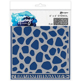 Ranger Simon Hurley create. Stencils 6x6 Inch Animal Prints (HUS91707)