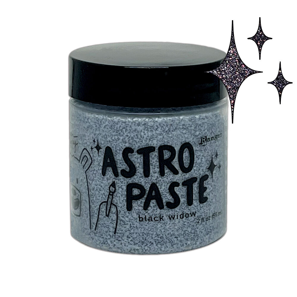 Ranger Simon Hurley create. Astro Pastes Black Widow 2 fl oz (HUA89438)
