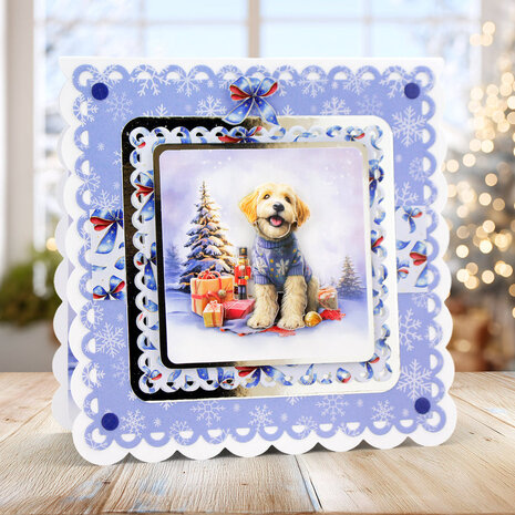 Katy Sue Designs Santa Paws 3D Die-Cut Topper & Decoupage Collection (11-DCD7003)