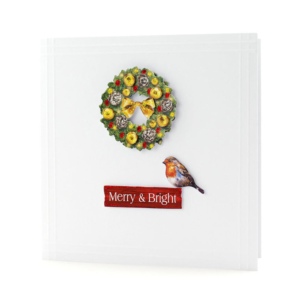 Katy Sue Designs Christmas Floral 3D Die-Cut Decoupage Traditional (3pcs) (11-DCD735-T)