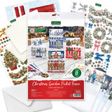 Katy Sue Designs Christmas Garden Picket Fence Card Making Kit (17-10099CGP)