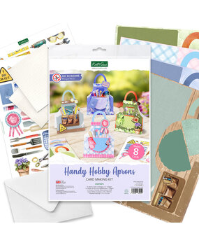 Katy Sue Designs Handy Hobby Aprons Card Making Kit (17-10103APR)
