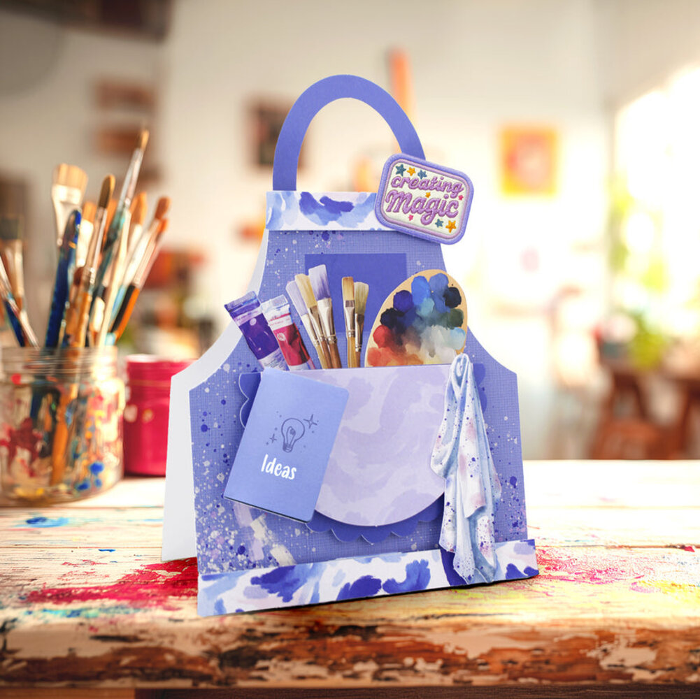 Katy Sue Designs Handy Hobby Aprons Card Making Kit (17-10103APR)