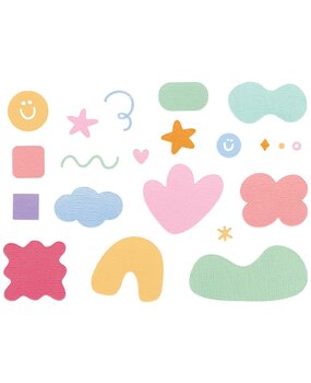 Sizzix Thinlits Die by Letters by Shells Abstract Doodles (19pcs) (666962) Sizzix Thinlits Die by Letters by Shells Abstract Doodles (19pcs) (666962)