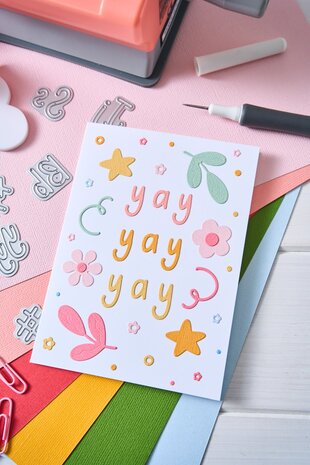 Sizzix Thinlits Die by Letters by Shells Simple Letters (37pcs) (666963) Sizzix Thinlits Die by Letters by Shells Simple Letters (37pcs) (666963)