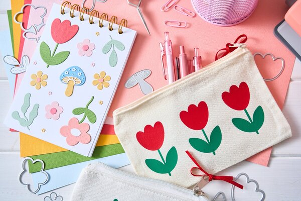 Sizzix Thinlits Die by Letters by Shells Happy Florals (25pcs) (666965) Sizzix Thinlits Die by Letters by Shells Happy Florals (25pcs) (666965)