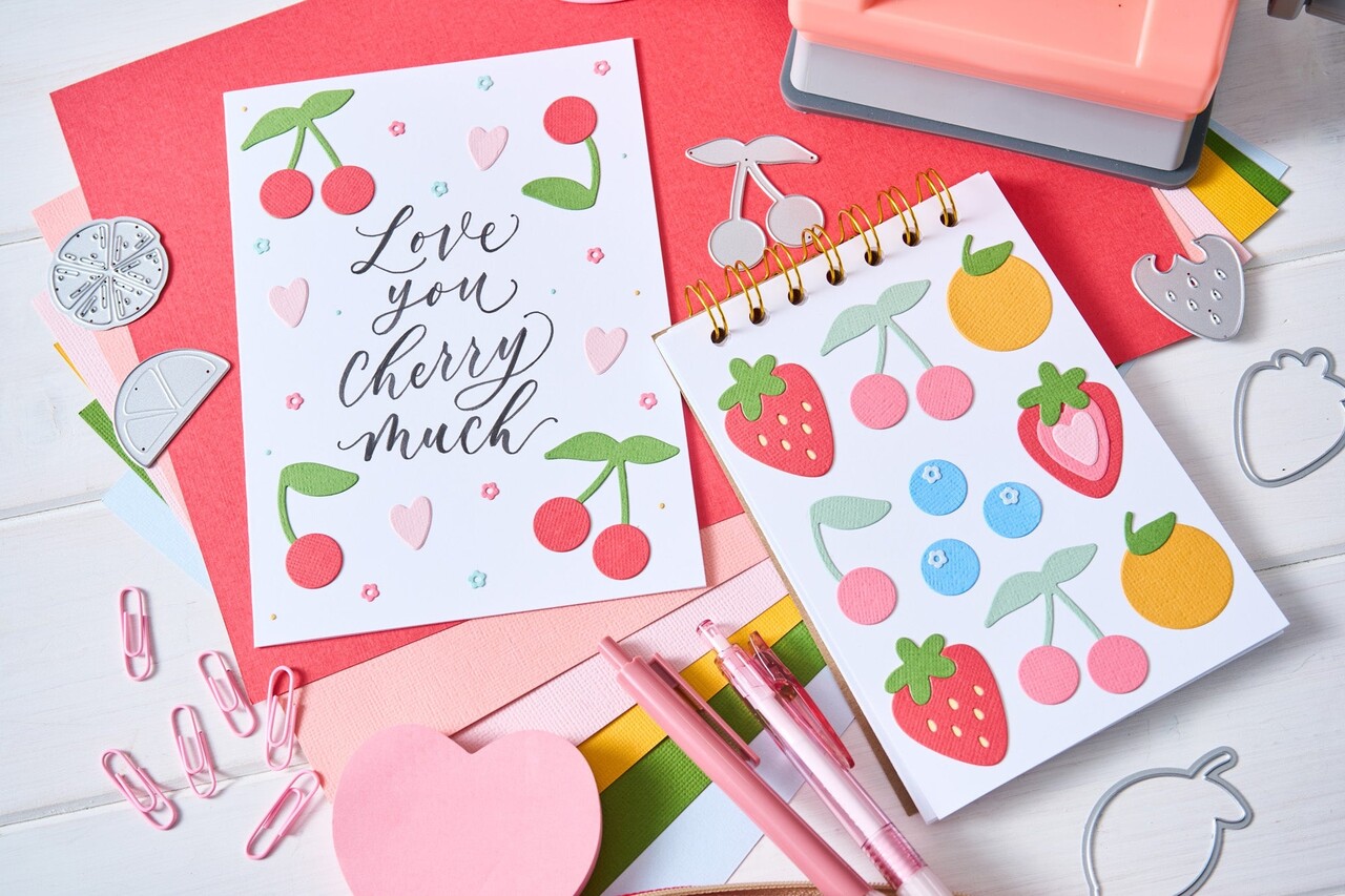 Sizzix Thinlits Die by Letters by Shells Fruit Doodles (17pcs) (666966) Sizzix Thinlits Die by Letters by Shells Fruit Doodles (17pcs) (666966)