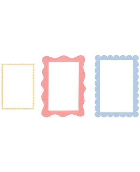 Sizzix Thinlits Die by Letters by Shells Fun Borders (9pcs) (666969) Sizzix Thinlits Die by Letters by Shells Fun Borders (9pcs) (666969)