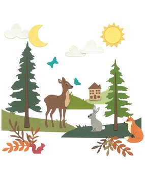 Sizzix Thinlits Die by Eileen Hull Home Sweet Home (24pcs) (666978) Sizzix Thinlits Die by Eileen Hull Home Sweet Home (24pcs) (666978)