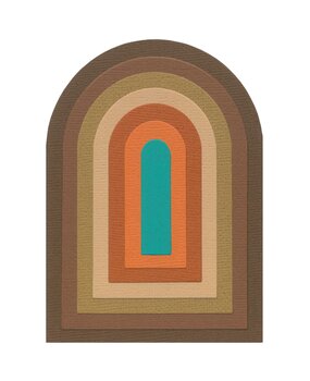 Sizzix Framelits by Eileen Hull Tunnel Arches (7pcs) (666980) Sizzix Framelits by Eileen Hull Tunnel Arches (7pcs) (666980)