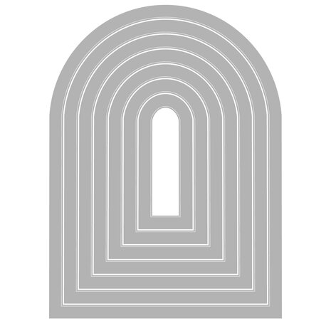 Sizzix Framelits by Eileen Hull Tunnel Arches (7pcs) (666980) Sizzix Framelits by Eileen Hull Tunnel Arches (7pcs) (666980)