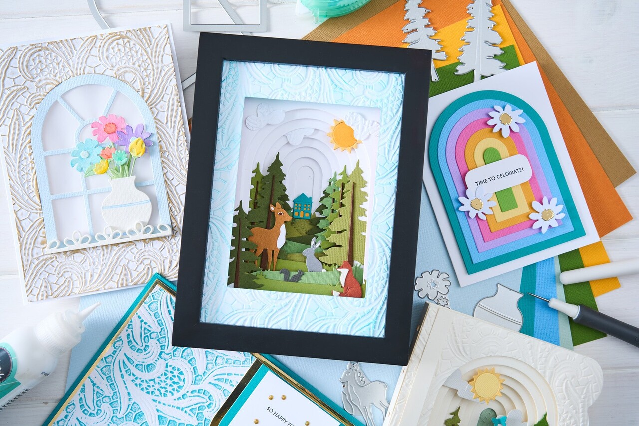 Sizzix Framelits by Eileen Hull Tunnel Arches (7pcs) (666980) Sizzix Framelits by Eileen Hull Tunnel Arches (7pcs) (666980)