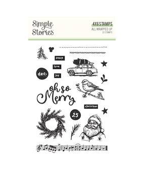 Simple Stories All Wrapped Up Stamps (25416) (OUTLET)