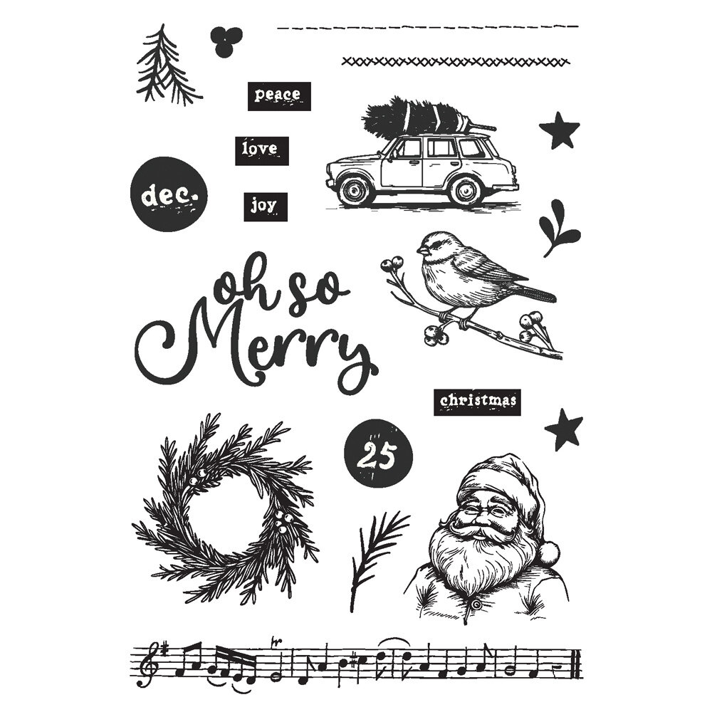 Simple Stories All Wrapped Up Stamps (25416) (OUTLET)