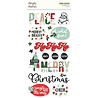 Simple Stories All Wrapped Up Foam Stickers (25422) (OUTLET)