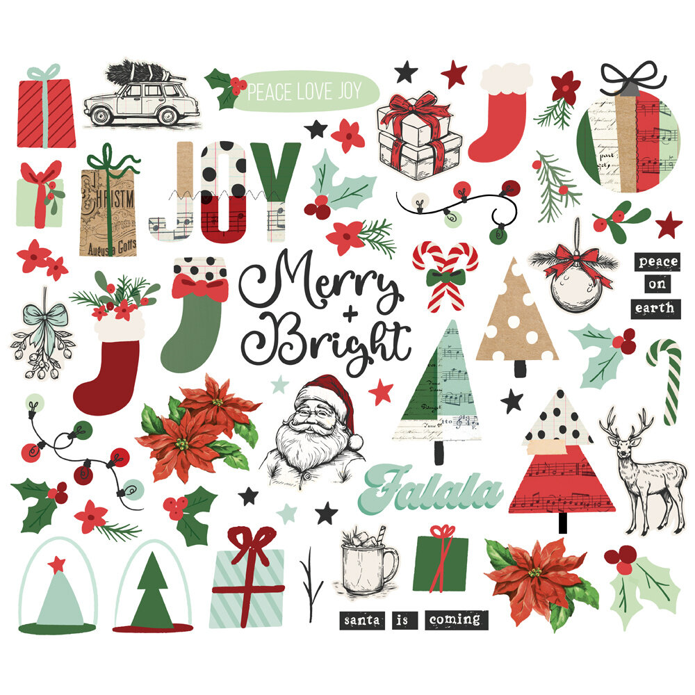 Simple Stories All Wrapped Up Bits & Pieces (25418) (OUTLET)