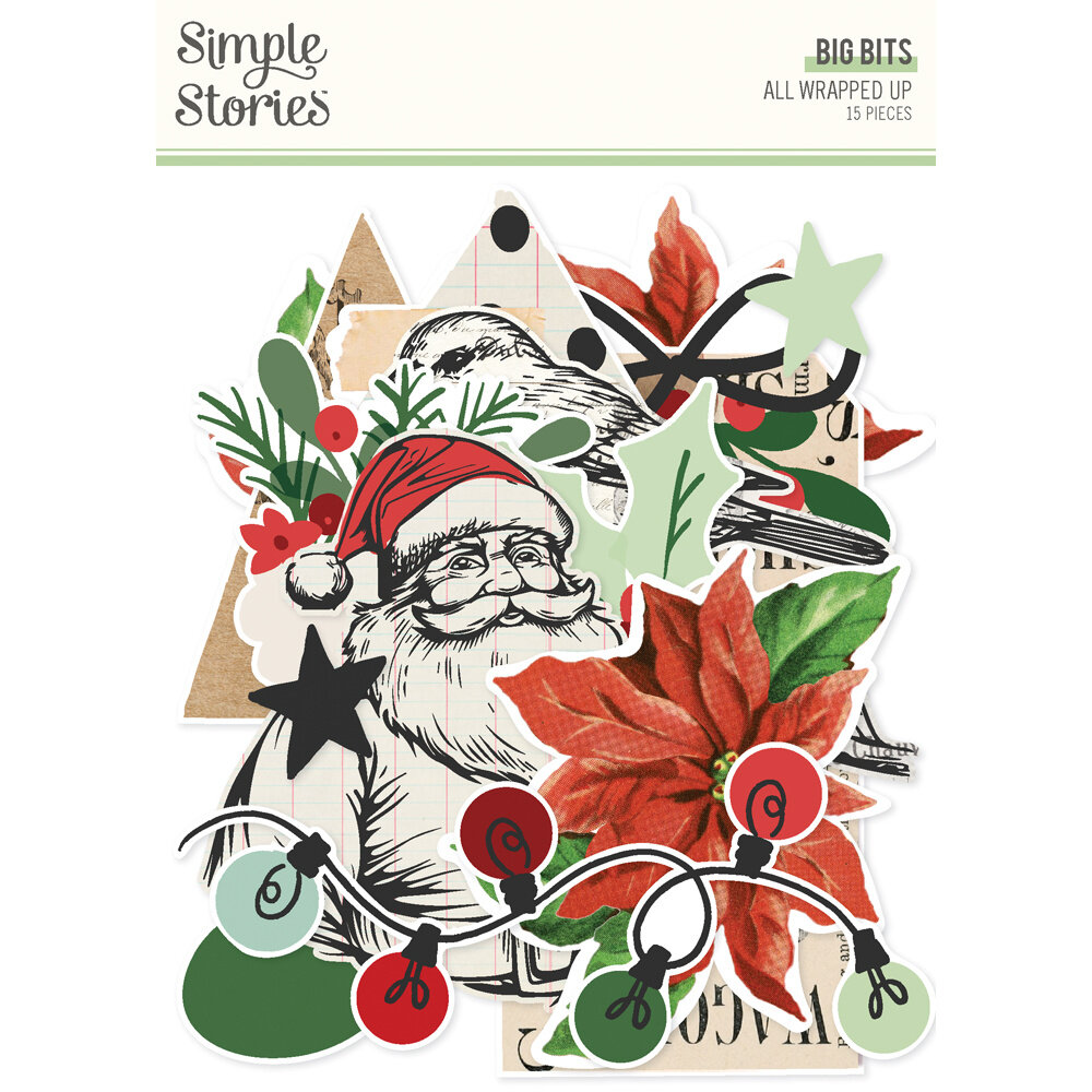 Simple Stories All Wrapped Up Big Bits & Pieces (25421) (OUTLET)