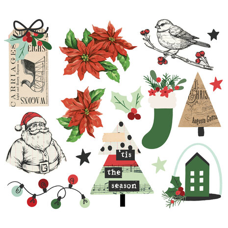 Simple Stories All Wrapped Up Big Bits & Pieces (25421) (OUTLET)