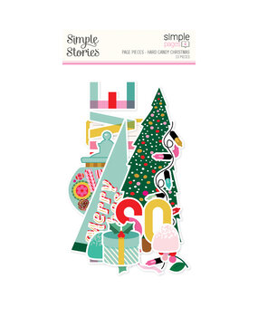 Simple Stories Hard Candy Christmas Simple Pages Pieces (25625)