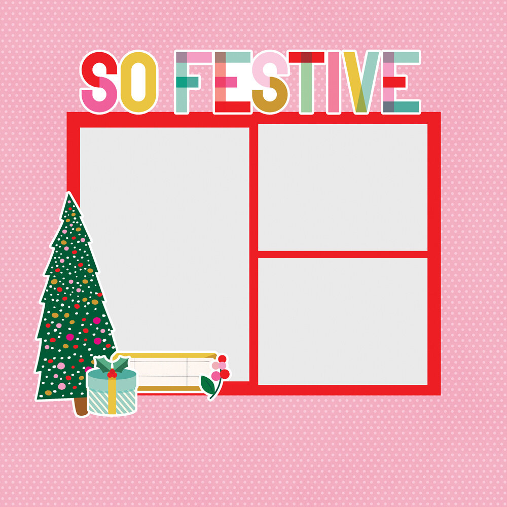 Simple Stories Hard Candy Christmas Simple Pages Pieces (25625) (OUTLET)