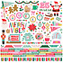 Hard Candy Christmas Cardstock Stickers (25602) (OUTLET)