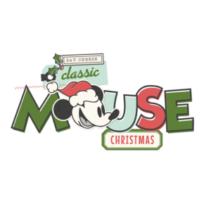 Say Cheese Classic Mouse Christmas