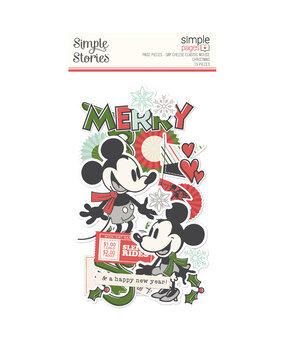Simple Stories Say Cheese Classic Mouse Christmas Simple Pages Pieces (25214) Simple Stories Say Cheese Classic Mouse Christmas Simple Pages Pieces (25214)