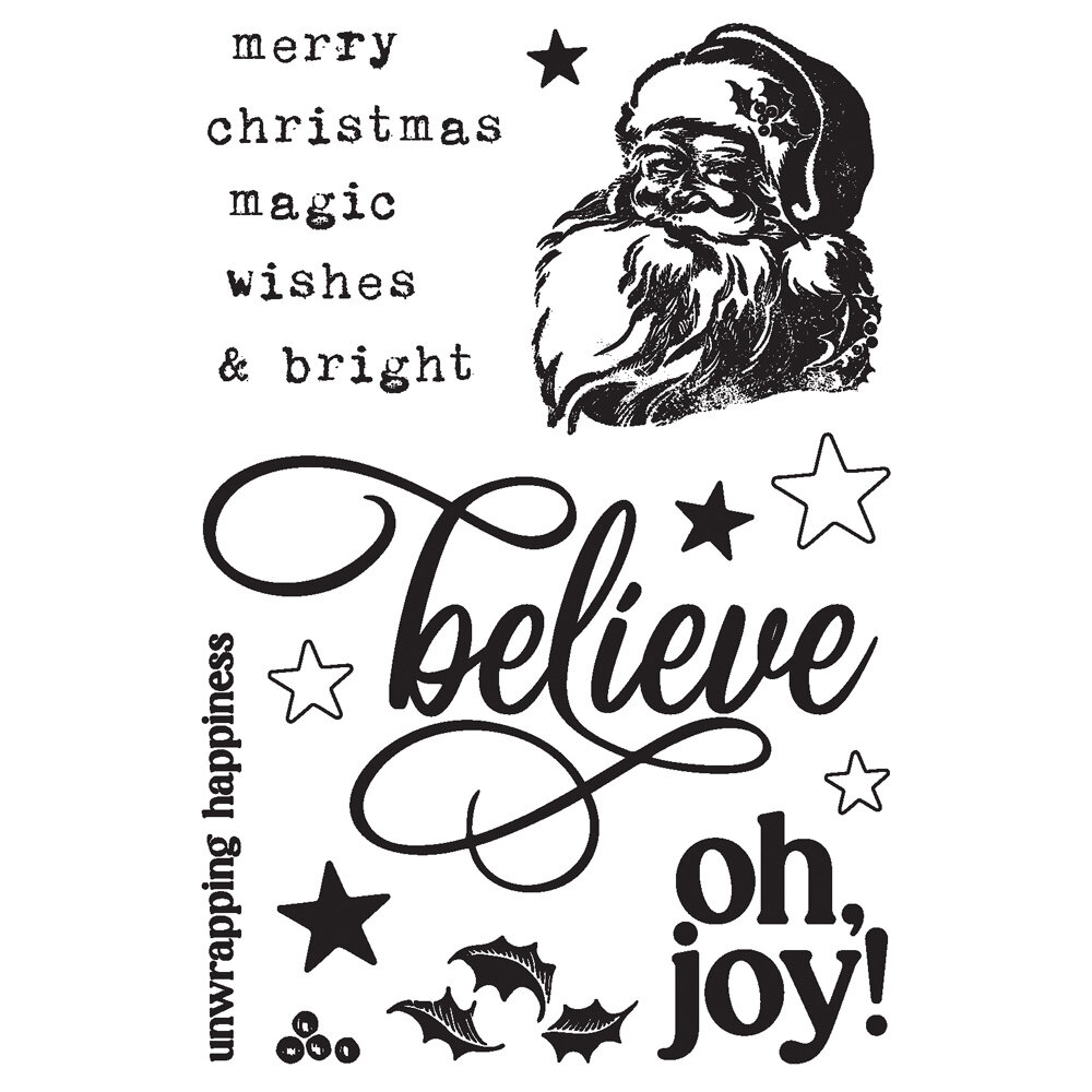 Simple Stories Simple Vintage Believe Stamps (25523) (OUTLET)