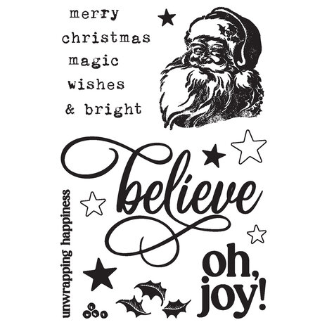 Simple Stories Simple Vintage Believe Stamps (25523) (OUTLET)