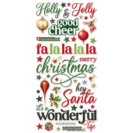 Simple Stories Simple Vintage Believe Foam Stickers (25533)