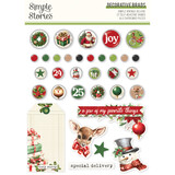 Simple Stories Simple Vintage Believe Decorative Brads (25534)