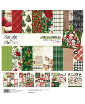 Simple Stories Simple Vintage Believe Collection Kit (25500)